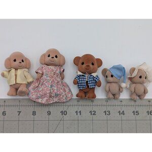 Precious‎ Moments Noahs Ark Flocked Figure  Lot Bears Dogs